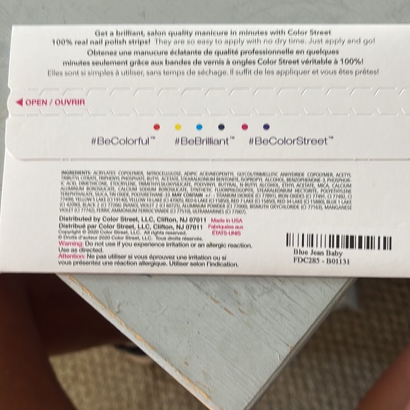 Colorstreet nails “Blue Jean Baby” - Picture 2 of 2